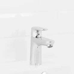 Mitigeur de lavabo chromé Hansgrohe Ecos L