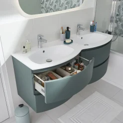 Mitigeur de lavabo chromé Hansgrohe Ecos L