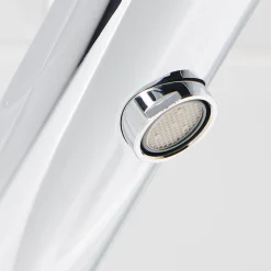 Mitigeur de lavabo chromé GoodHome Nyasa