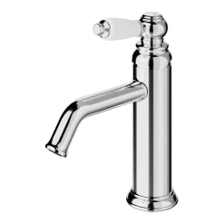 Mitigeur de lavabo chromé GoodHome Etel