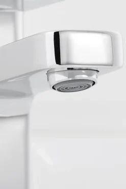 Mitigeur de lavabo chromé GoodHome Pazar