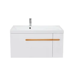Mitigeur de lavabo chromé GoodHome Pazar
