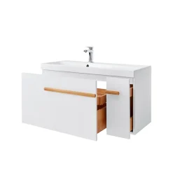 Mitigeur de lavabo chromé GoodHome Pazar