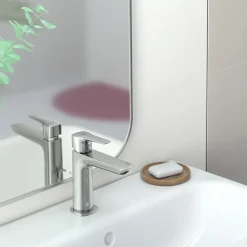Mitigeur de lavabo chromé Hansgrohe MySport L Fine