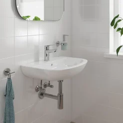 Mitigeur de lavabo chromé taille S, Grohe Starloop
