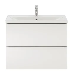 Mitigeur de lavabo chromé taille M avec bonde clic-clac, GoodHome Cavally
