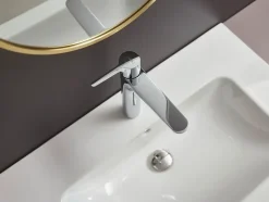 Mitigeur de lavabo chromé Hansgrohe Waterforms XL