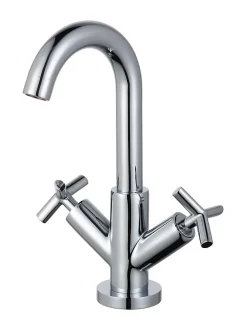 Mitigeur de lavabo chromé Essebagno Essekross