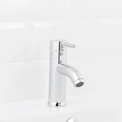 Mitigeur de lavabo chromé GoodHome Hoffell