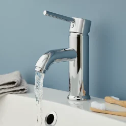 Mitigeur de lavabo chromé GoodHome Hoffell