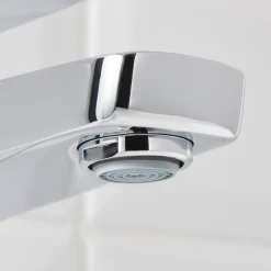 Mitigeur de lavabo chromé taille M avec bonde clic-clac, GoodHome Teesta
