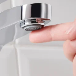 Mitigeur de lavabo chromé GoodHome Cavally XL