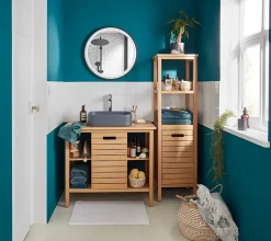 Mitigeur de lavabo chromé GoodHome Cavally XL