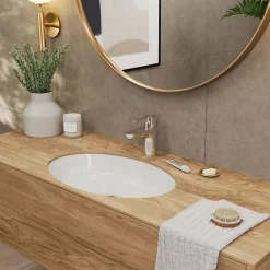 Mitigeur de lavabo chromé Hansgrohe Waterforms L CoolStart
