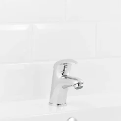 Mitigeur de lavabo chromé GoodHome Blyth