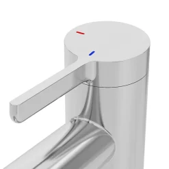 Mitigeur de lavabo chrome taille M, GoodHome Maza