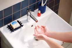 Mitigeur de lavabo chrome Hansgrohe Zesis M