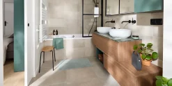 Mitigeur de lavabo encastré, noir, Essebagno Lollipop