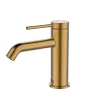 Mitigeur de lavabo EsseBagno en laiton cuivre brossé