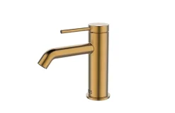 Mitigeur de lavabo EsseBagno en laiton cuivre brossé