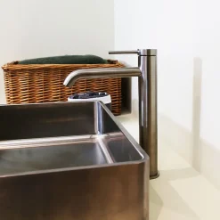 Mitigeur de lavabo facon inox Essebagno Lollipop