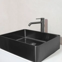 Mitigeur de lavabo gun metal Essebagno Lollipop