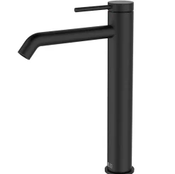 Mitigeur de lavabo H.27,6 cm, noir, Essebagno Lollipop