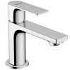 Mitigeur de lavabo Hansgrohe Rebris E 80 pour lave-mains sans tirette ni vidage chromé