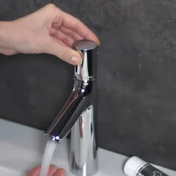 Mitigeur de lavabo Hansgrohe Talis Select S avec tirette et vidage finition chromée