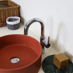 Mitigeur de lavabo haut chrome Essebagno Reflet