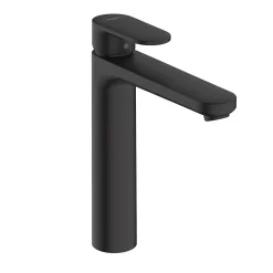 Mitigeur de lavabo haut noir mat Hansgrohe Vernis Blend 190