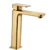 Mitigeur de lavabo haut XL doré brossé Edouard Rousseau Deok