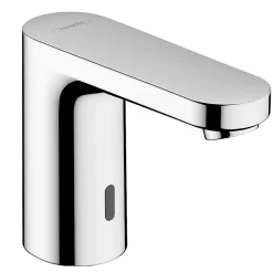 Mitigeur de lavabo électronique avec pré-réglage de la température sur batterie, chrome, Hansgrohe Vernis Blend