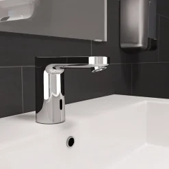 Mitigeur de lavabo électronique avec pré-réglage de la température sur batterie, chrome, Hansgrohe Vernis Blend
