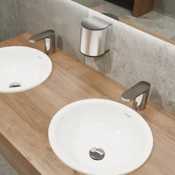 Mitigeur de lavabo électronique avec pré-réglage de la température sur batterie, chrome, Hansgrohe Vernis Blend
