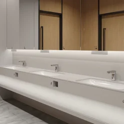 Mitigeur de lavabo électronique avec pré-réglage de la température sur batterie, chrome, Hansgrohe Vernis Blend