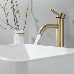 Mitigeur de lavabo LOMAZOO doré Midas