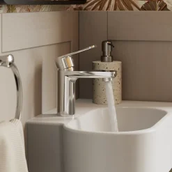 Mitigeur de lavabo M, chrome, NF, GoodHome Aisai