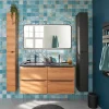 Mitigeur de lavabo M noir mat, GoodHome Selenga