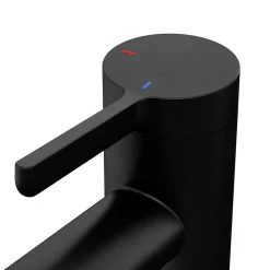 Mitigeur de lavabo M, noir mat, GoodHome Maza