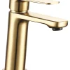 Mitigeur de lavabo mécanique laiton brossé, Edouard Rousseau Ophir