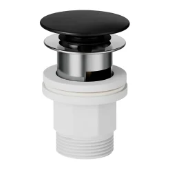 Mitigeur de lavabo noir GoodHome Selenga XL