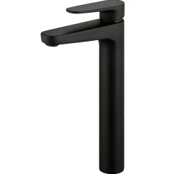 Mitigeur de lavabo noir GoodHome Cavally XL