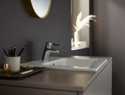 Mitigeur de lavabo Waterforms Eco chromé Hansgrohe