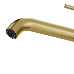 Mitigeur de lavabo XL H.25,6 cm, doré satin, GoodHome Owens