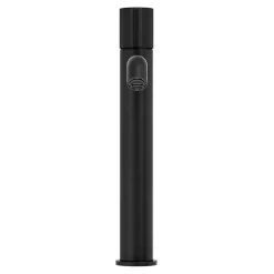 Mitigeur de lavabo XL, noir, GoodHome Levanna