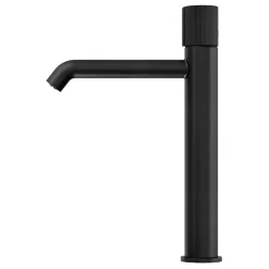 Mitigeur de lavabo XL, noir, GoodHome Levanna