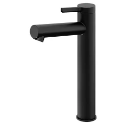 Mitigeur de lavabo XL, noir mat, GoodHome Maza