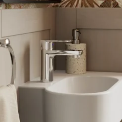 Mitigeur de lavabo/lave-mains M, chrome, NF, GoodHome Aisai