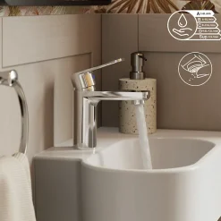 Mitigeur de lavabo/lave-mains M, chrome, NF, GoodHome Aisai